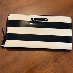 Kate Spade striped wallet